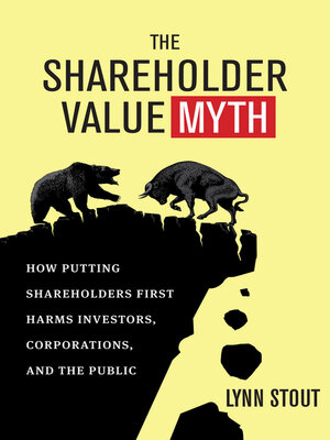 cover image of The Shareholder Value Myth